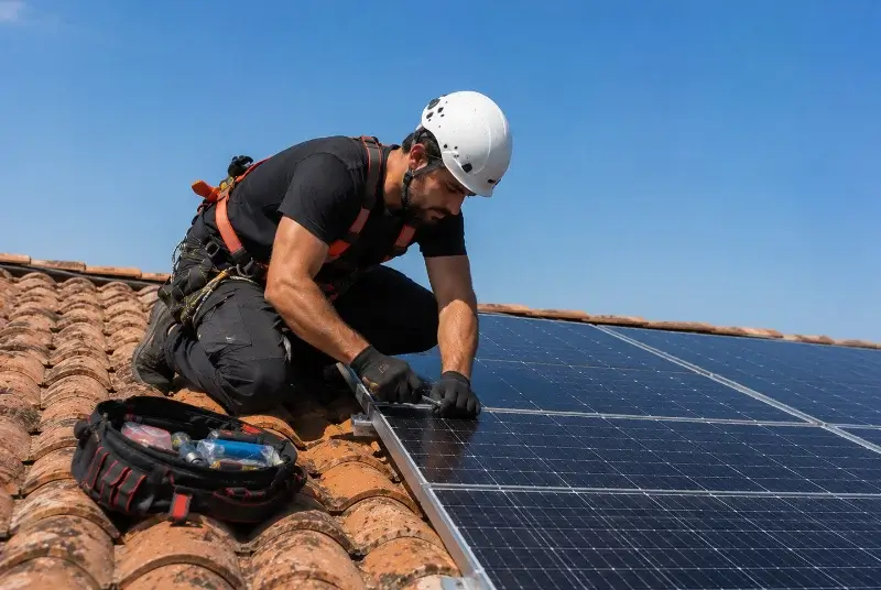 Maintenance et monitoring de panneaux solaires à Guéthary