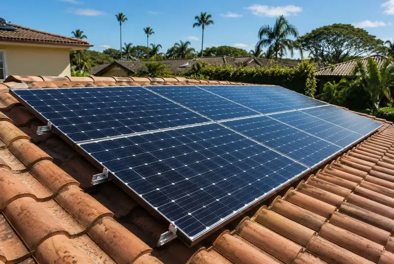 Installation de panneaux solaires à Guéthary
